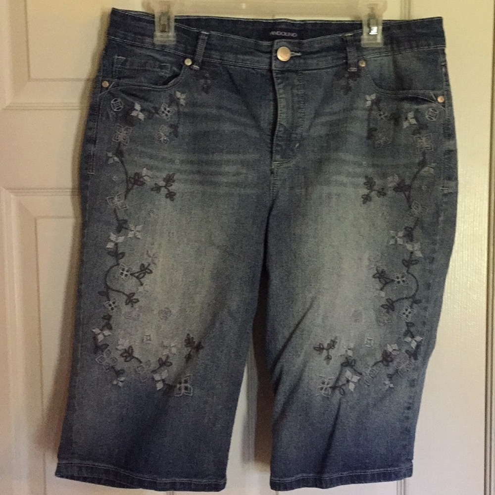 Bandolino denim shorts 12